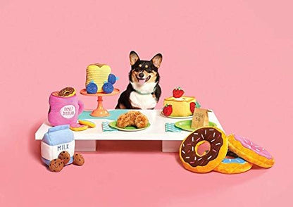ZippyPaws Burrow Replacement Miniz Squeaky Toy for Enrichment - Cookies - Image 5