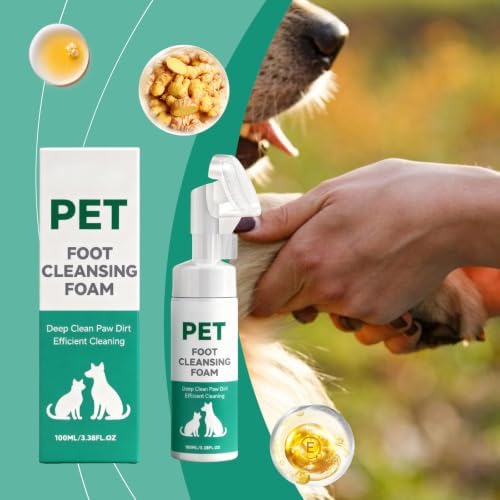 Dog Paw Cleaner Foam for Dogs & Cats, Botanical Paw Wash - Image 5