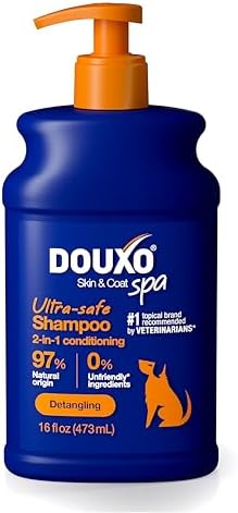 DOUXO SPA 2 in 1 Dog Shampoo and Conditioner, 16 fl oz by DOUXO