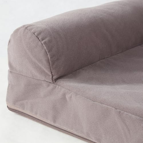 Happy Hounds Luna Sofa Dog Bed, Gray, Medium (29" x 20") - Image 5