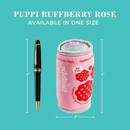 Haute Diggity Dog Puppi Plush Dog Toy, Drink Parody Stuffed Chew Toys - Image 3