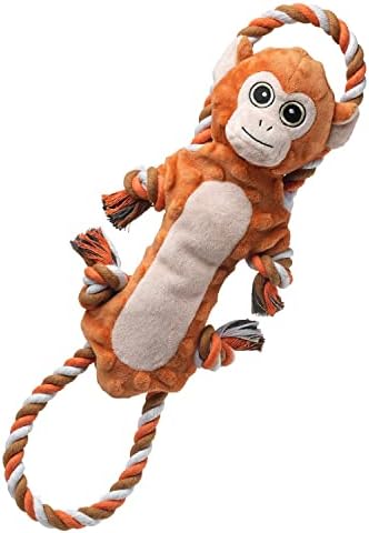 Sedioso Dog Tug Toys, Stuffed Animal Dog Chew Toy, Cute Puppy Squeaky Dogs Plush Toys with Crinkle Paper for Small, Middle, Large Breed - Image 2
