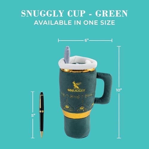 Haute Diggity Dog Snuggly Cup Plush Dog Toy Tumbler Parody Stuffed Chew Toy - Image 3
