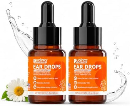 PUAINTA Dog Ear Cleaner Drops for Infection Treatment by PUAINTA