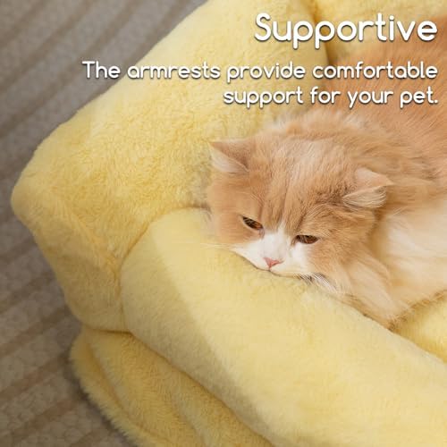 Hollypet Small Dog Large Cat Bed Puppy Couch Beds for Pets up to 25 lbs - Image 4
