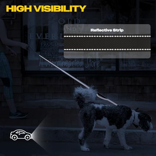 Fida 10 FT Heavy Duty Dog Leash, Dual Padded Handles for Medium Large Dogs - Image 5