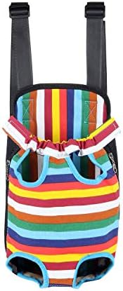 Dog Carrier Legs Out Front Pet Carrier Backpack Adjustable Puppy Cat Small Bag with Shoulder Strap and Sling for Traveling Hiking Camping Outdoor by YINGJEE