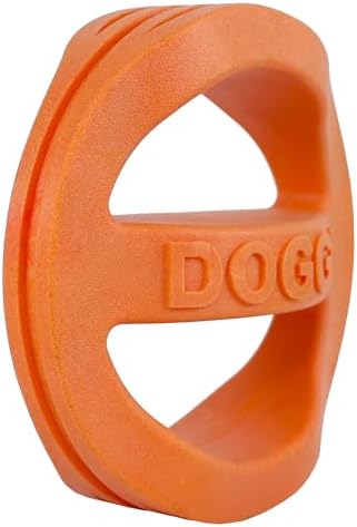Van Ness Pets Doggi Catch and Carry Flying Disc Floating Dog Toy, Large, Orange - Image 3