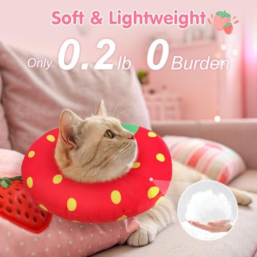BEAUTYZOO Cat Cone Collars Soft, Cat Donut Recovery E Collar After Surgery - Image 3