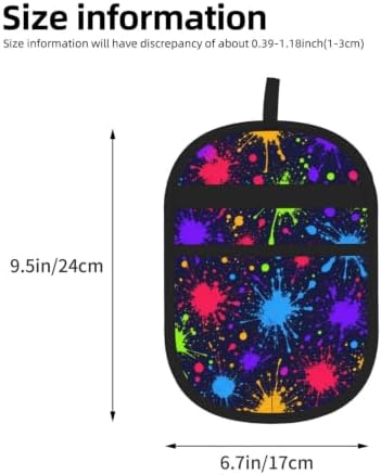 Tie-Dye Graffiti Pet Hair Removal Glove Brush Hair Remover Tool for Carpet - Image 2
