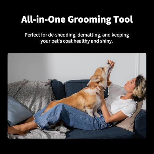 Nidawi Pet Dog Grooming Brush - Double Sided - Image 3