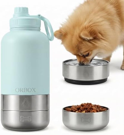Portable Dog Water Bottle 32oz Insulated Travel Bottle for Small Dogs by Unknown
