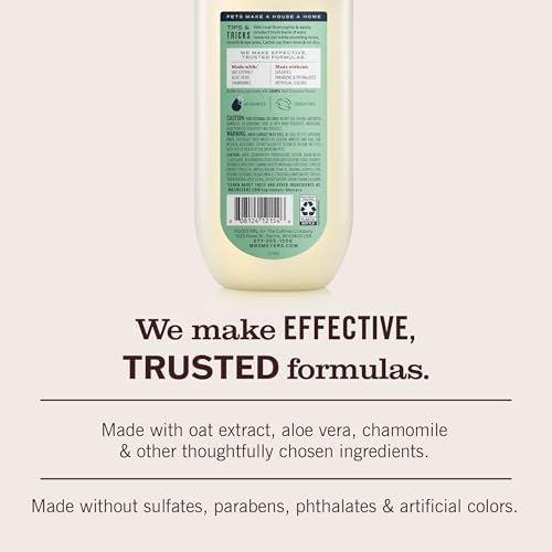 MRS. MEYER'S Clean Day 3 in 1 Dog Shampoo, Sweet Chamomile Scent, 14oz - Image 5