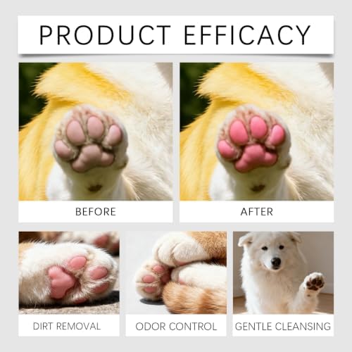 Dog Paw Cleaner Foam for Dogs & Cats, Gentle Formula for Sensitive Paws - Image 3