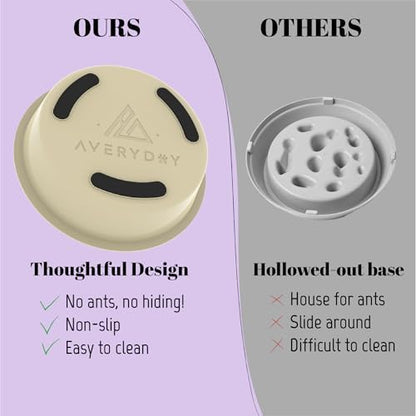 AVERYDAY Slow Feeder Dog Bowls for Large Breeds Fits Raised Feeding Station, Puzzle Dog Food Bowls to Slow Down Eating, Dogs Feeding Bowl with Non-Slip, Slows Feeder Pet Bowl for Wet and Dry Food - Image 5