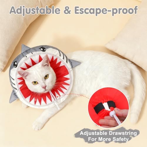BEAUTYZOO Cat Cone Collars Soft, Cat Donut Recovery E Collar After Surgery - Image 6