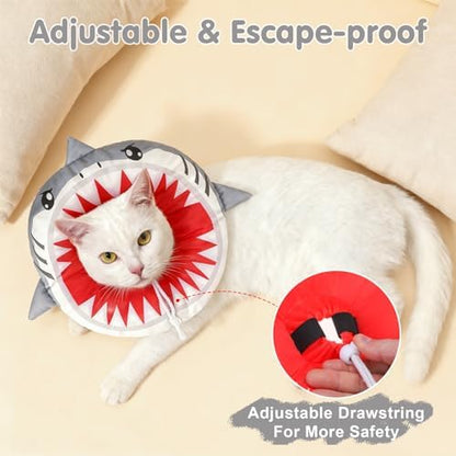 BEAUTYZOO Cat Cone Collars Soft, Cat Donut Recovery E Collar After Surgery - Image 6