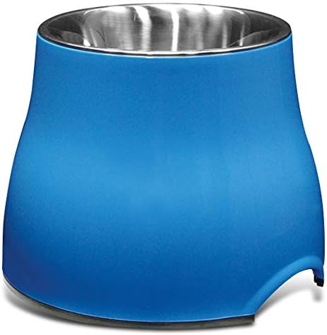 Dogit Elevated Dog Bowl, Blue by Dogit