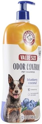 Arm & Hammer Odor Control Dog Shampoo, Blueberry Coconut, 32 Fl Oz - Image 2