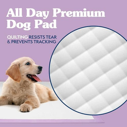 Simple Solution All Day Training Pads, Lavender Scented, 23"x24" 100 Count - Image 4