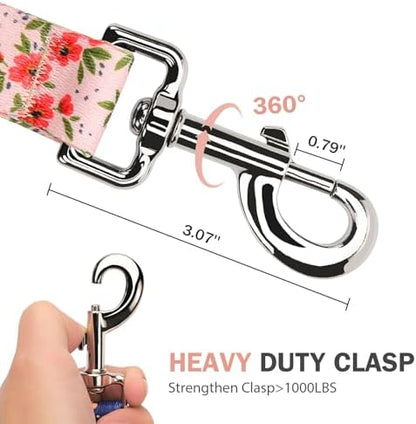 Hikiko 5FT Dog Leash Padded Double Handle with Designed Pattern - Image 3