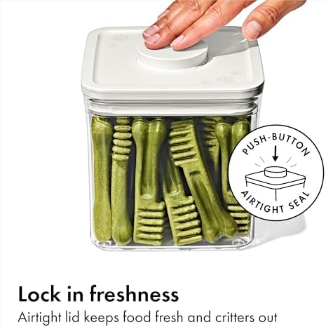 OXO Pet POP Container — 1.1 Qt/1.0 L (Pack of 2) - Image 2