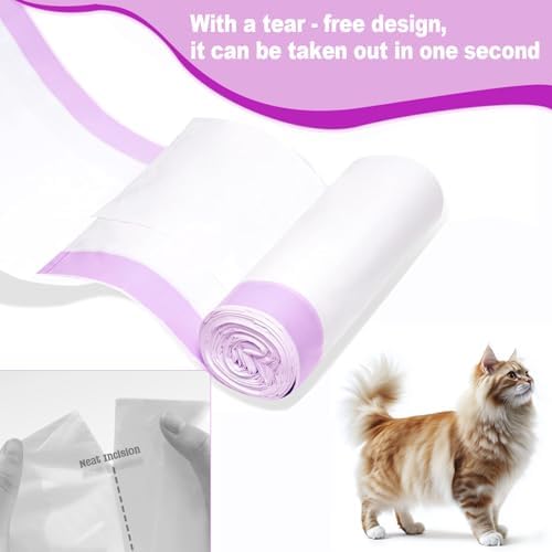 150 Count Cat Litter Bags,25 x16 Inch Automatic Litter Box Liner - Image 5