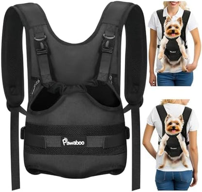 Pawaboo Pet Front Carrier Backpacks for Small Medium Dogs by Pawaboo