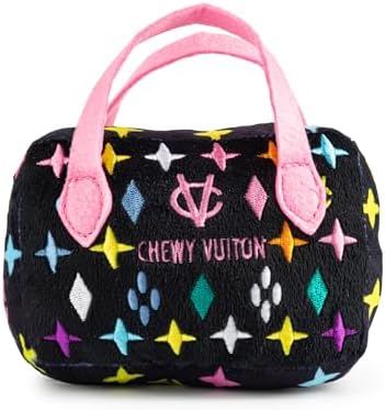 Haute Diggity Dog Chewy Vuiton Handbag Plush Dog Toy, Designer Parody Toy - Image 2