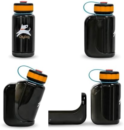OllyDog OllyBottle Tritan Water Bottle with Detachable Dog Bowl | BPA Free Leakproof | 20oz | Share Water with Your Dog | Hiking Travel Camping (600ML, Chromatic) - Image 6