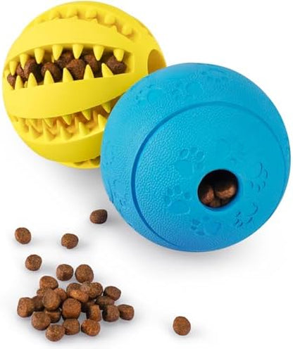 HIPPIH Dog Puzzle Toy 2 Pack, Interactive Dog Toys for Treat Dispensing by HIPPIH