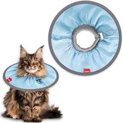 Agape Soft Cat Cone, Comfy Recovery Collar to Stop Licking & Scratching by Agape