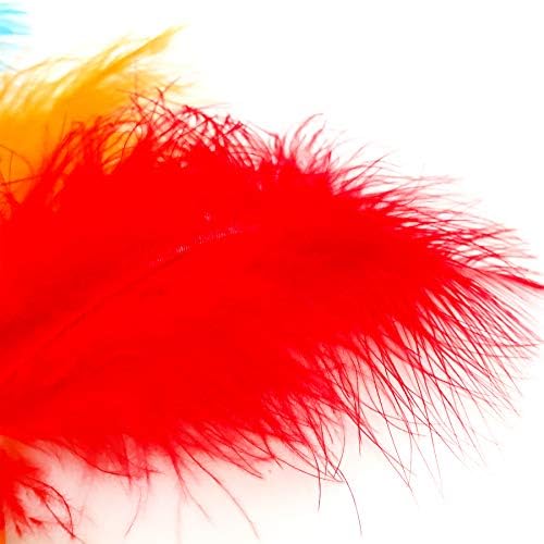PET SHOW 5 Pack Cat Toy Balls for Indoor Cats 1.4inch with Feathers - Image 6