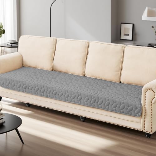 Ameritex Waterproof Pet Bed Cover Anti-Slip Dog Bed Blanket for Sofa and Furniture Waterproof New Pattern Design (Lightgrey, 30x90 Inch (Pack of 1)) - Image 6