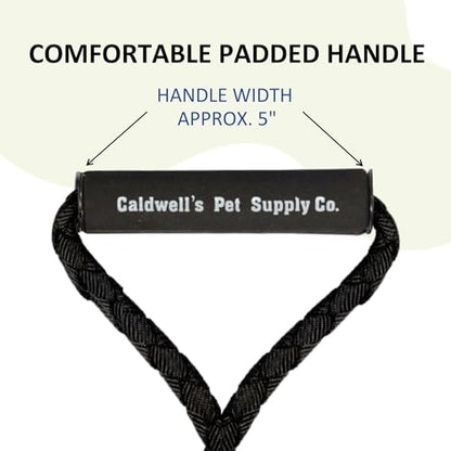 Caldwell's Pet Supply Co. Dual Dog Leash, Double Dog Leash for Two Dogs, Tangle Free, Heavy Duty Double Ended Tandem Leashes with Padded Handle with Tangle-free Swivel, for Small, Medium or Large Dogs - Image 4