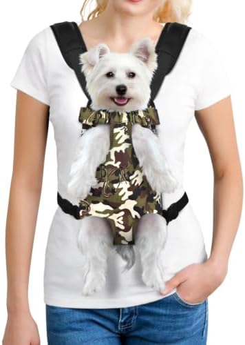 YUDODO Pet Dog Carrier Backpack Adjustable Front Carrier for Small Dog Cat by YUDODO