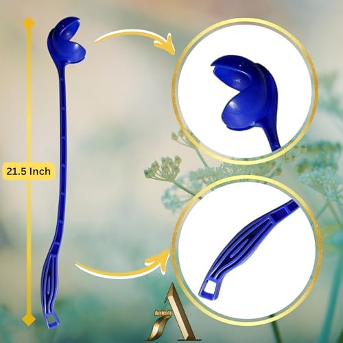 AnNafi® Speed Arm Ball Thrower | Cricket Practice Ball Speed Arm Launcher & Pickup| Ball Dog Thrower | Fetch & Fold Balls Launcher Set | Cricket Practice Equipments (Only Thrower, Blue) - Image 3