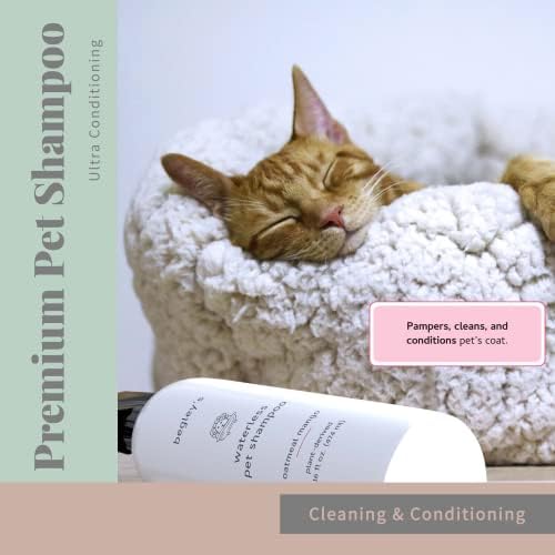 Begley's No Rinse Waterless Pet Shampoo, Bathless Cleaning, Deodorizing, and Odor Removal for a Shiny, Fresh Smelling Coat - Effective for Dogs, Puppies, and Cats - Fresh Lavender Scent - Image 3