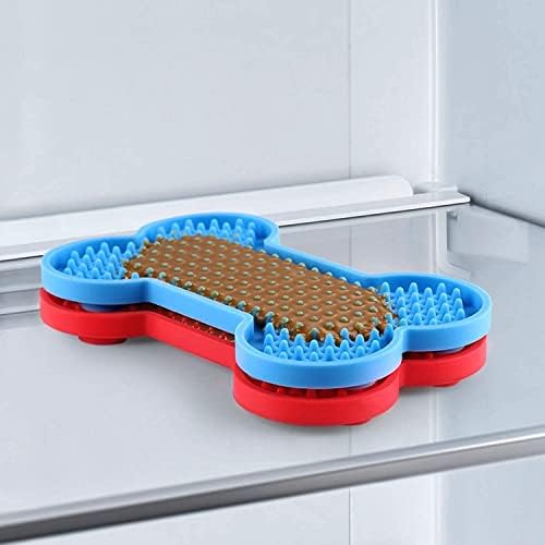 Lick Mat for Dogs - 2 Pack Peanut Butter Licking Mats, Slow Feeding Bowl, Tattoo and Anxiety Reducer for Pet Food, Yogurt, Bath, Grooming and Training - Image 5
