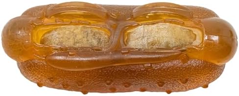 Starmark Treat Ringer Hot Dog Toy for Small Dogs (Pack of 2) - Image 3