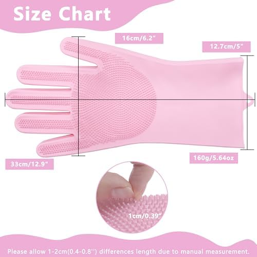 Pet Grooming Gloves—Dog Washing Gloves with High-Density Teeth - Image 2