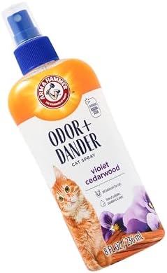 Arm & Hammer Cat Odor Control Spray, Violet Cedarwood, 8 Fl Oz - Image 3