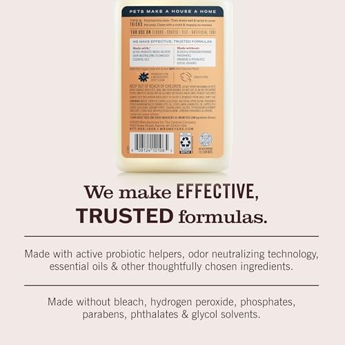 Mrs. MEYER'S CLEAN DAY Pet Stain & Odor Fighter, Orange Blossom Scent, 16oz - Image 5