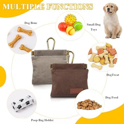 2Pcs Hands Free Dog Treat Pouches for Training, Walking and Outdoor Use - Image 3