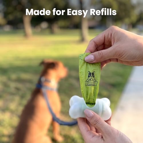 Pogi's Dog Poop Bag Dispenser with Metal Carabiner Clip - Includes 15 Pogi's Poop Bags for Dogs - Image 6