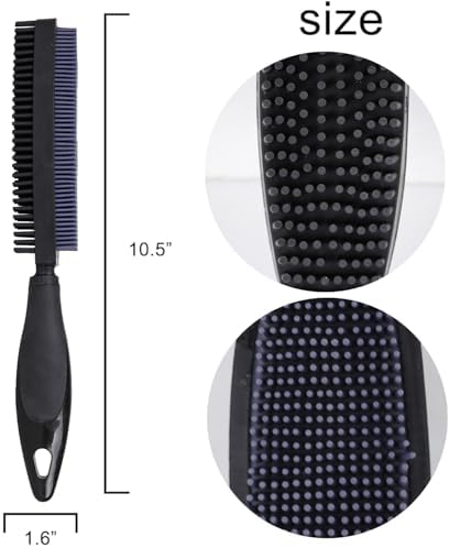 Premium Rubber Pet Hair Brush - Removes Hair from Couches & Pets' Coats B - Image 2