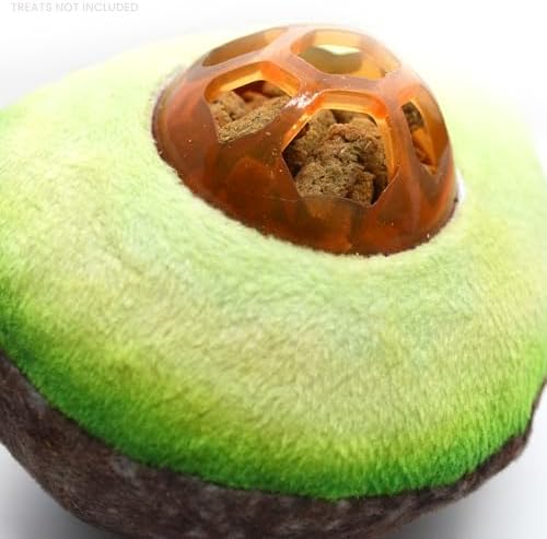 Meowijuana Knock 'n' Nibble Avocado Treat-Dispensing Cat Toy | Refillable - Image 6