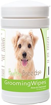 Healthy Breeds Norfolk Terrier Grooming Wipes 70 Count by HealthyBreeds
