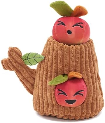 BarkBox Them Apples 3-in-1 Interactive Plush Dog Toy by BARK