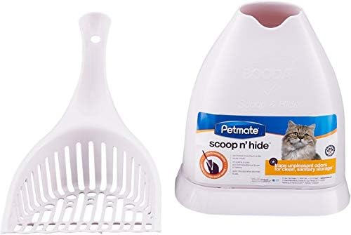 Petmate Scoop N' Hide Cat Litter Scoop, White - Image 4